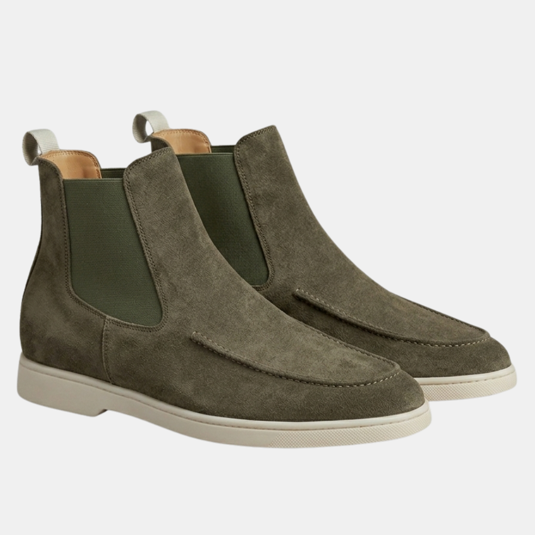 LUNAPA | Men’s Suede Chelsea Boots