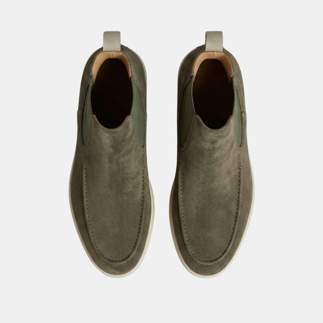LUNAPA | Men’s Suede Chelsea Boots