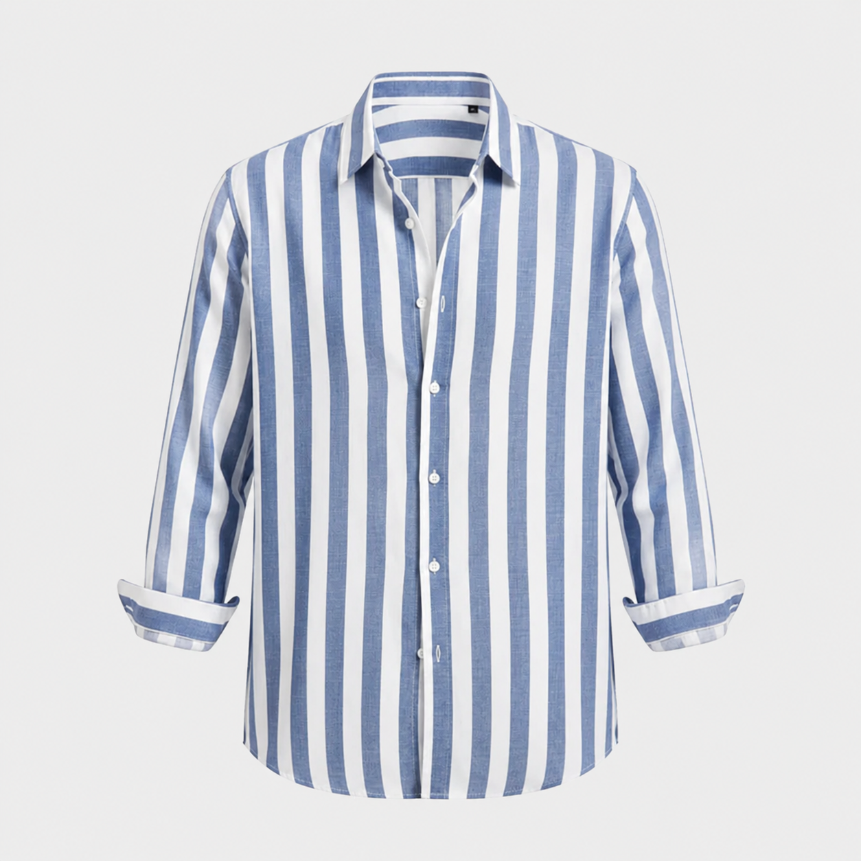 LUNAPA | Men’s Vertical-Stripe Casual Shirt