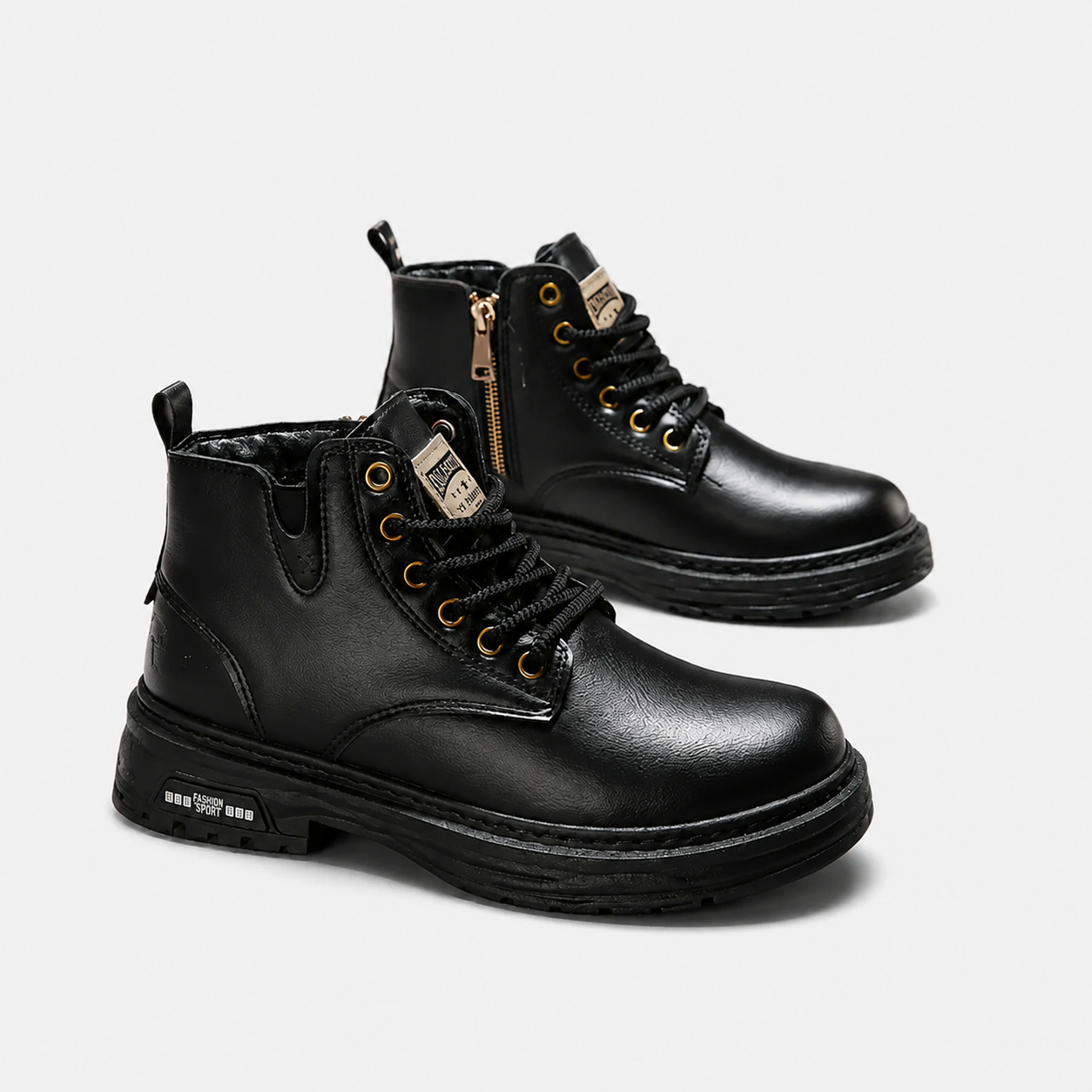LUNAPA | Men’s Vintage Short Lace-Up Boots