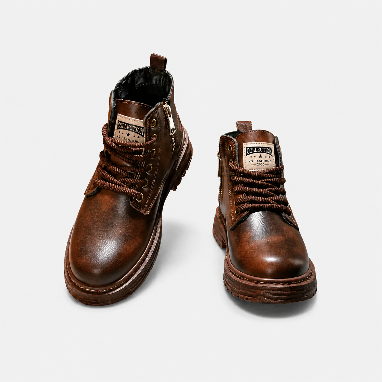 LUNAPA | Men’s Vintage Short Lace-Up Boots