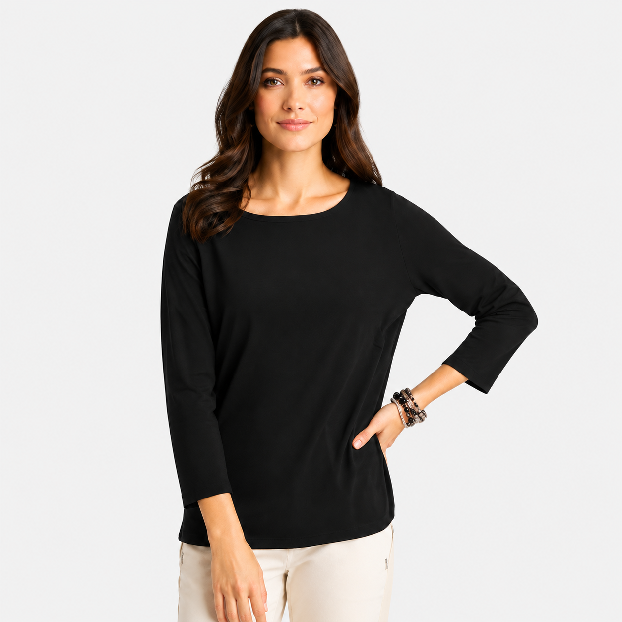 LUNAPA | Women’s Luxe Pima Sleeve Tee