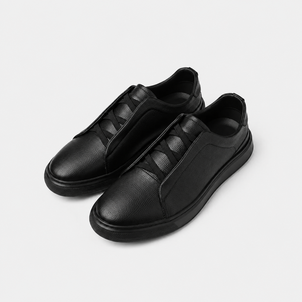 LUNAPA | Men’s Leather Slip-On Sneakers