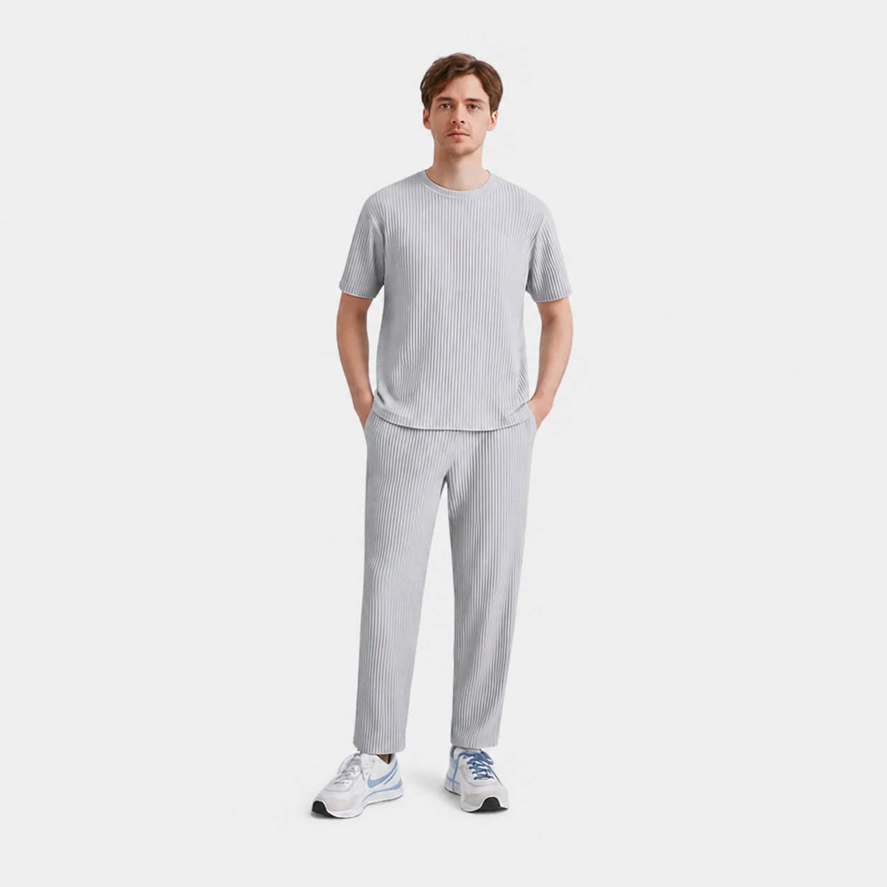 LUNAPA | Men’s Ribbed Cotton Trousers
