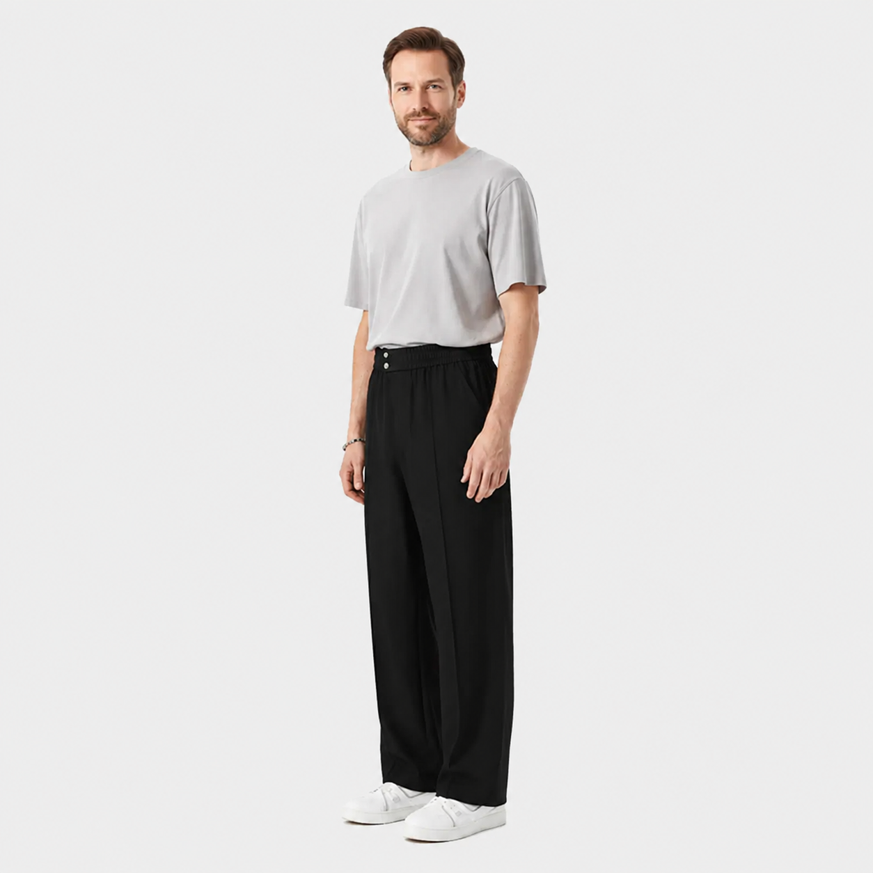 LUNAPA | Men’s Silk-Ice Casual Trousers