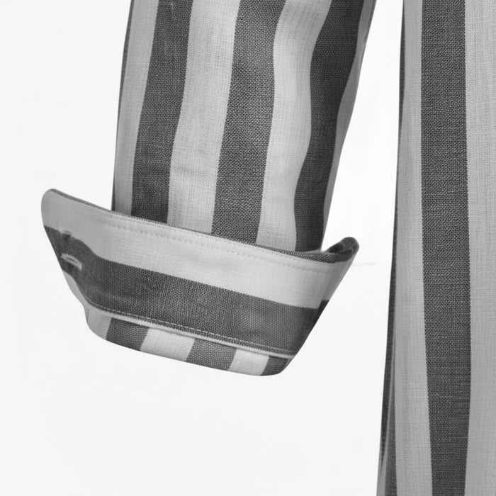 LUNAPA | Men’s Vertical-Stripe Casual Shirt