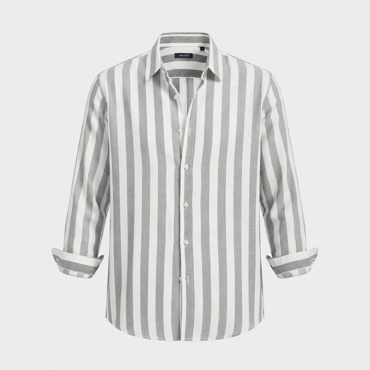 LUNAPA | Men’s Vertical-Stripe Casual Shirt