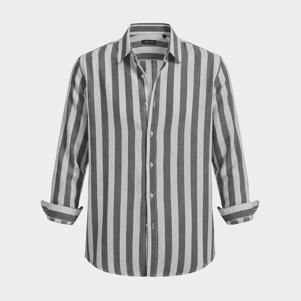 LUNAPA | Men’s Vertical-Stripe Casual Shirt