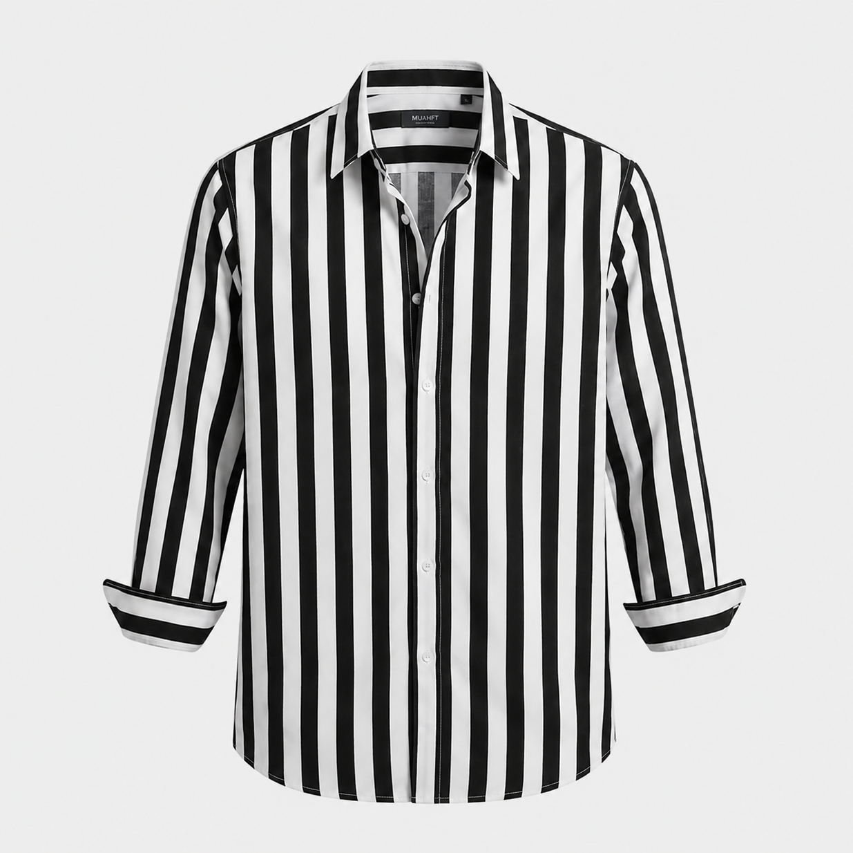 LUNAPA | Men’s Vertical-Stripe Casual Shirt