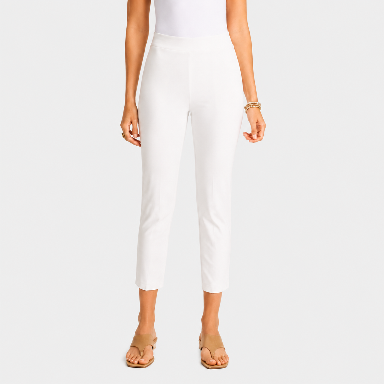 LUNAPA | Women’s Brigitte Slim Pull-On Ankle Pants