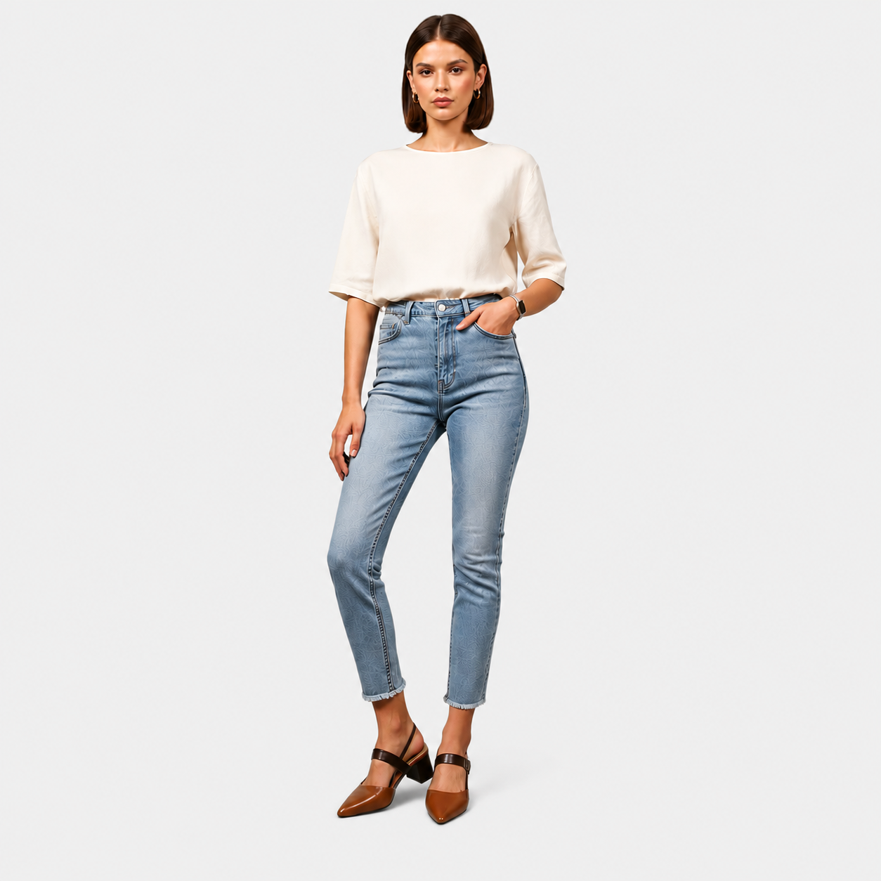 LUNAPA | Women’s Genuine Leather Chunky Sandals