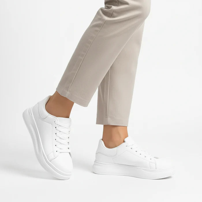 LUNAPA | Women’s Leather Platform Sneakers